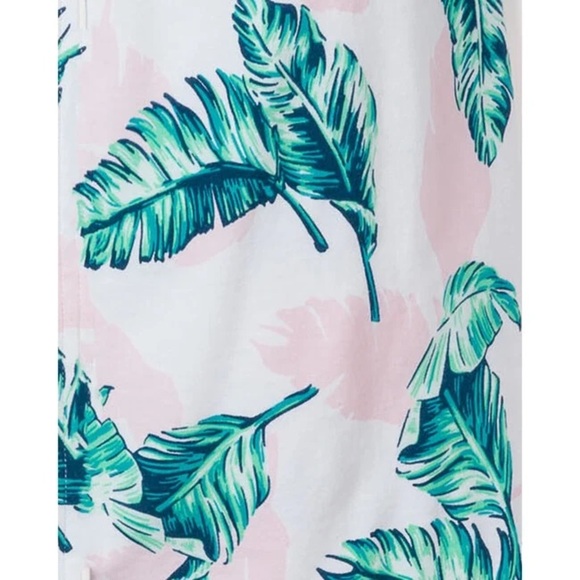 Petite Plume  Peruvian Pima Cotton St. Tropez Palms Lounge Dress Medium NWT - Picture 5 of 6